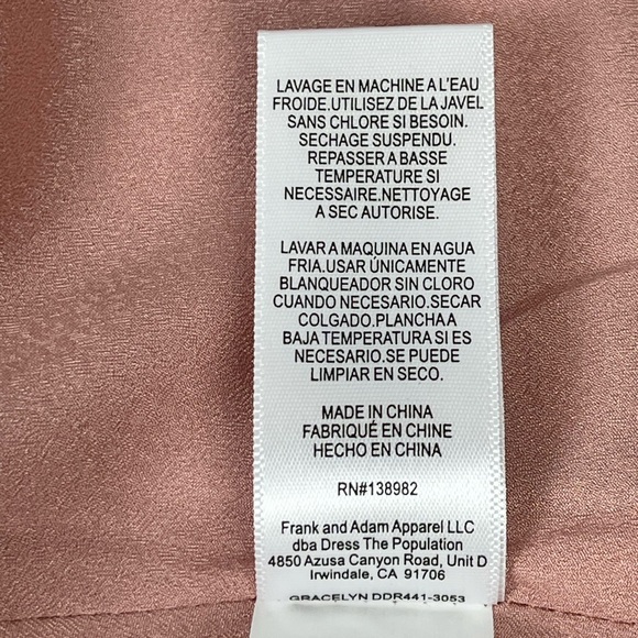 Dress the Population - Gracelyn - Blush - Picture 5 of 7